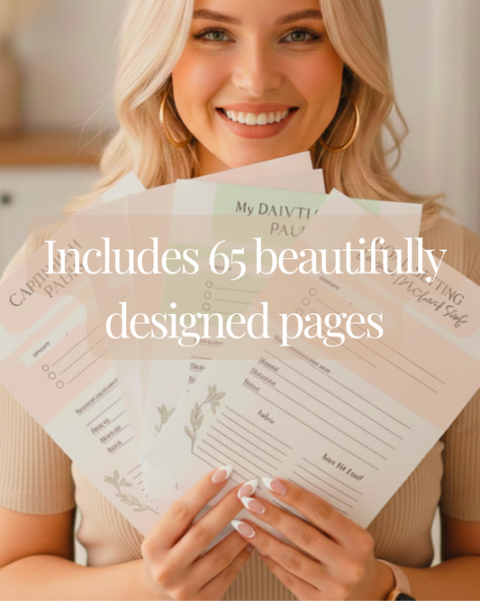 The Ultimate Planner 2026 - Aesthetic Digital Weekly & Monthly Planner (65 Pages)