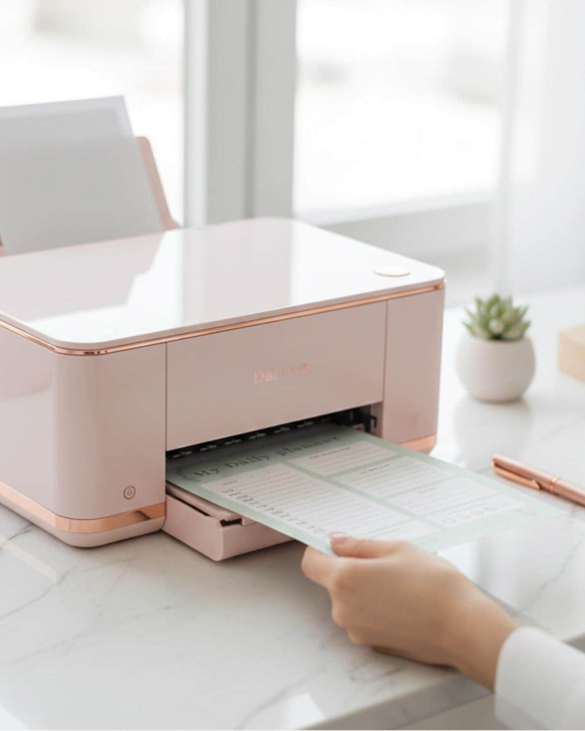 Daily Planner Printable – Sage green Edition | Clean Girl Aesthetic Daily Schedule & To-Do List