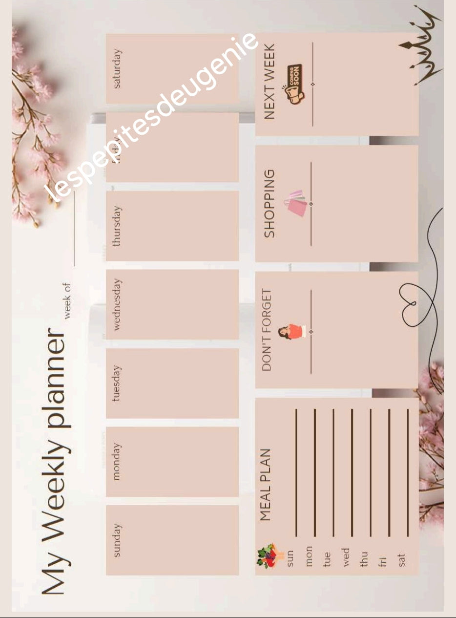 The Elevated Life Planner — Your Blueprint for Clarity & Growth ✨+80 pages